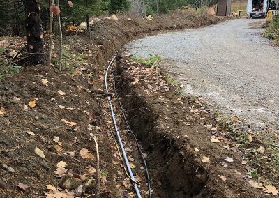 services installation entrée électrique souterraine dans Lanaudière ou les Laurentides et leurs environs - Broyage Forester Lanaudière (BFL)